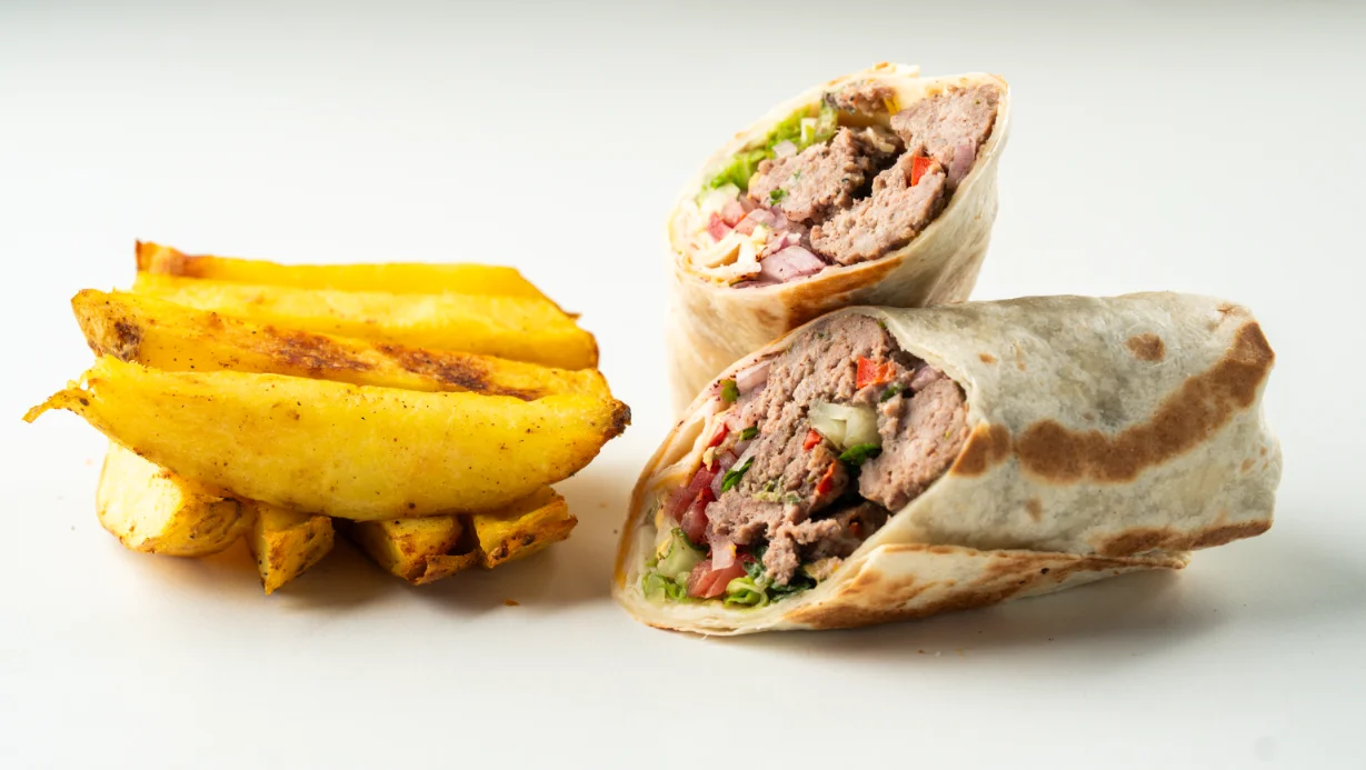 Beef Kebab Wrap