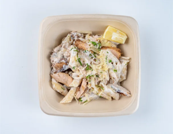 Chicken Pasta white Sauce