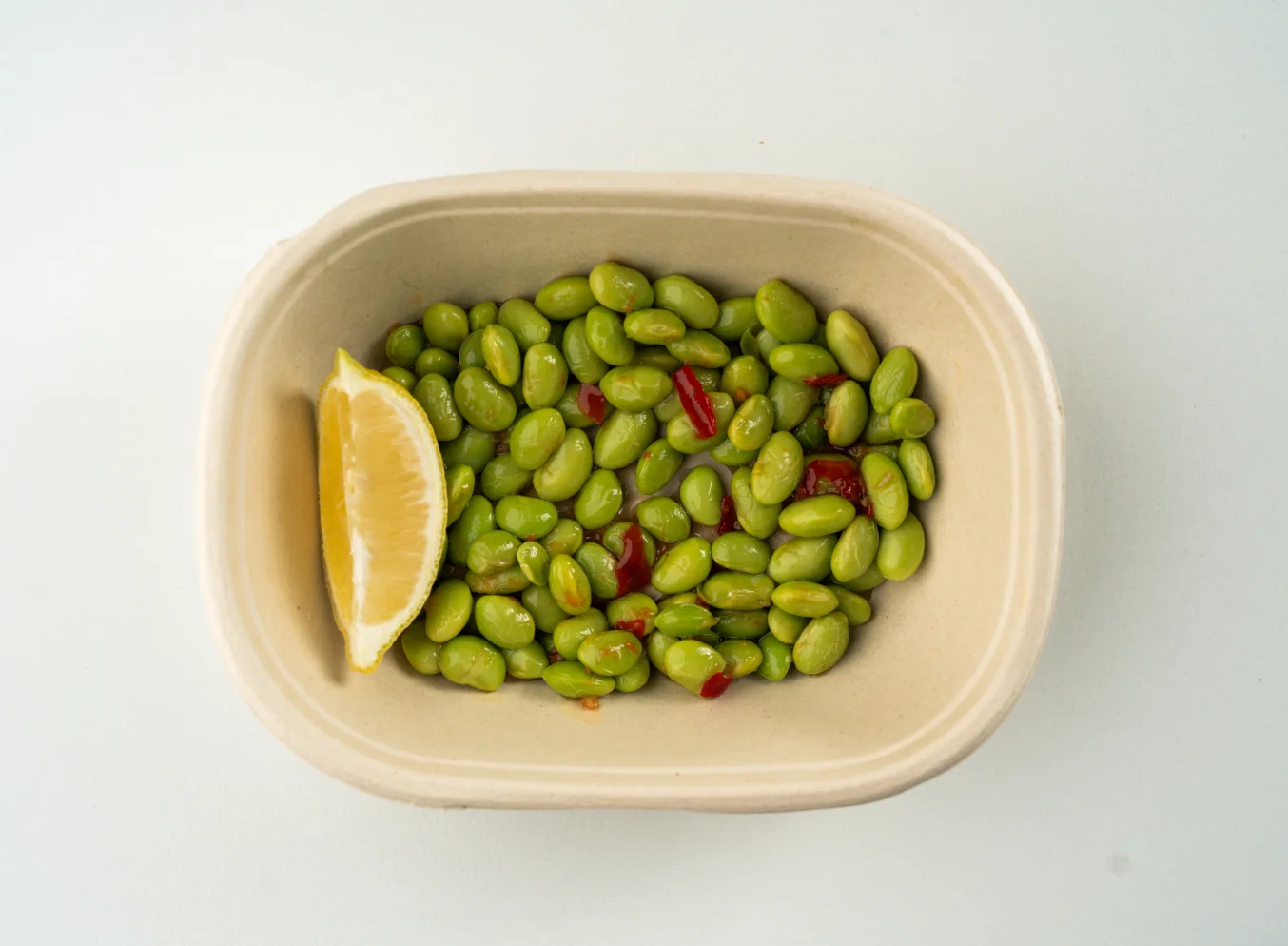 فول الصويا بالليمون