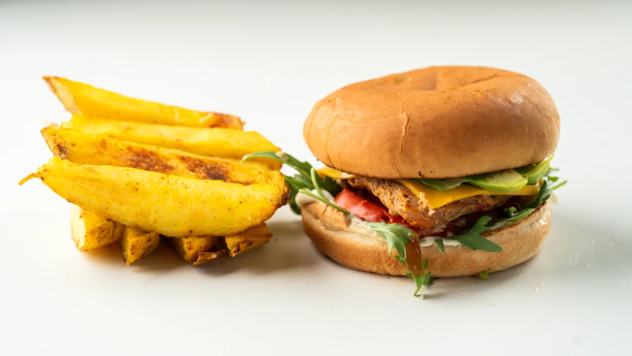 Mexican Chicken Burger