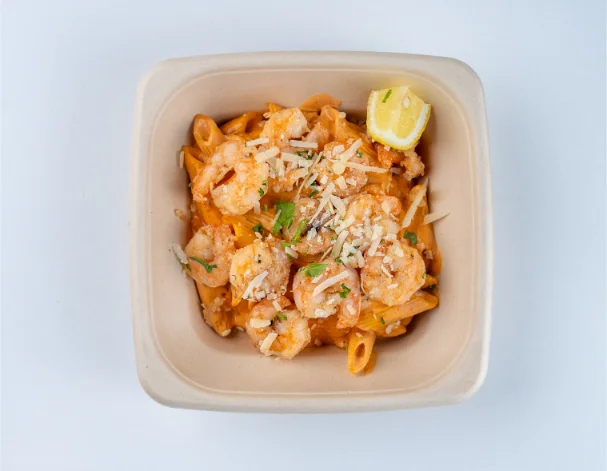 Shrimp Pasta Pink Sauce