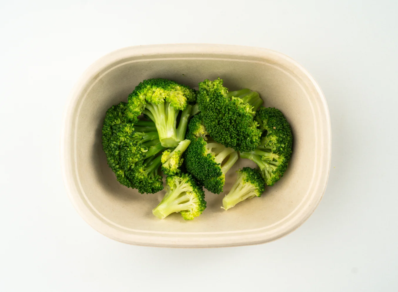 steamed broccoli