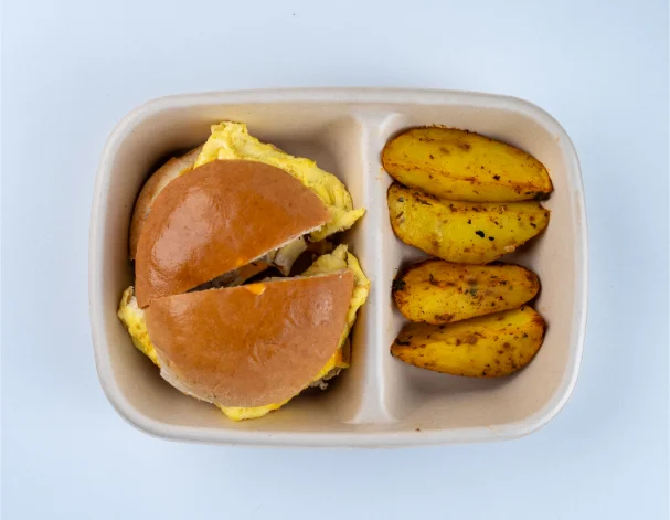 Truffle Creamy Egg Burger